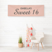 Banderoles Douceur rose pâle 16 (En situation)