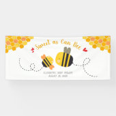 Banderoles Doux Comme Peut Être Thème Baby shower Kawaii (Horizontal)