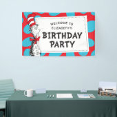 Banderoles Dr Seuss | Chat à la fête d'anniversaire du Casque (Salon professionnel)