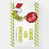 Banderoles Dr Seuss | Oh Boy Grinch Baby shower (Verticale)