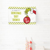 Banderoles Dr Seuss | Oh Boy Grinch Baby shower (Insitu)