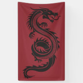 Banderoles Dragon chinois (Vertical)