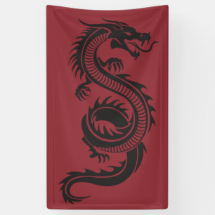 Banderoles Dragon chinois