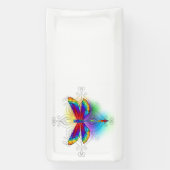 Banderoles Dragonfly en arc-en-ciel (Verticale)