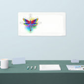 Banderoles Dragonfly en arc-en-ciel (Salon professionnel)
