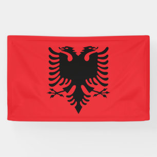 Banderoles Drapeau albanais