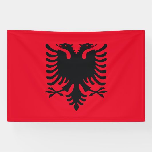Banderoles Drapeau Albanie (Horizontal)