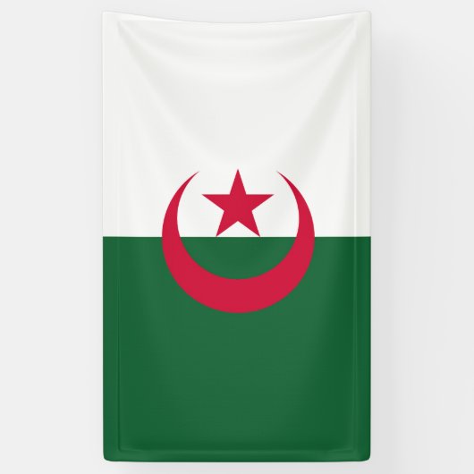 Banderoles Drapeau Algérie (Vertical)