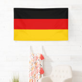 Banderoles Drapeau allemand (En situation)