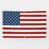 Banderoles Drapeau américain (Horizontal)