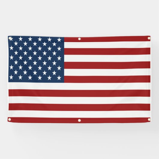Banderoles Drapeau américain (Horizontal)