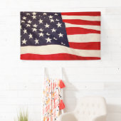 Banderoles Drapeau américain (En situation)