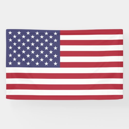 Banderoles Drapeau américain (Horizontal)