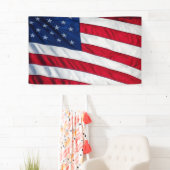 Banderoles Drapeau américain (En situation)