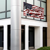 Banderoles Drapeau américain Donald Trump (Bâtiment extérieur)