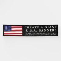 Drapeau américain | gigantesque long