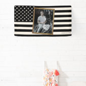 Banderoles Drapeau américain personnalisé avec votre photo, d (Insitu)