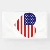 Banderoles Drapeau américain (v) bnrt (Horizontal)