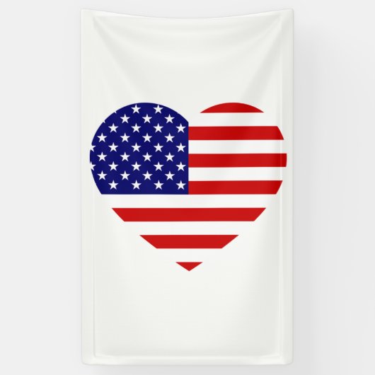 Banderoles Drapeau américain (v) bnrt (Vertical)