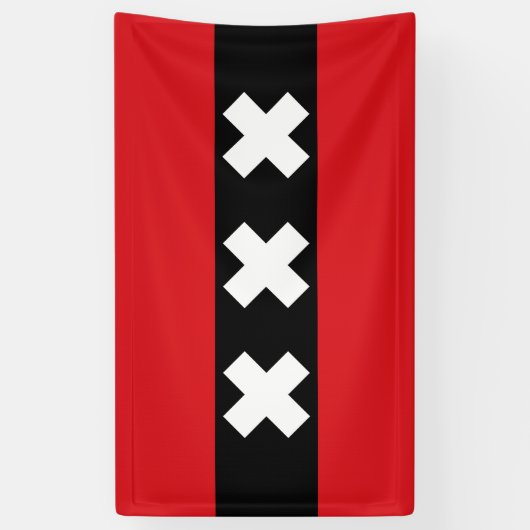 Banderoles Drapeau Amsterdam (Vertical)
