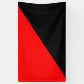 Banderoles Drapeau anarchiste (Anarchisme) (Vertical)