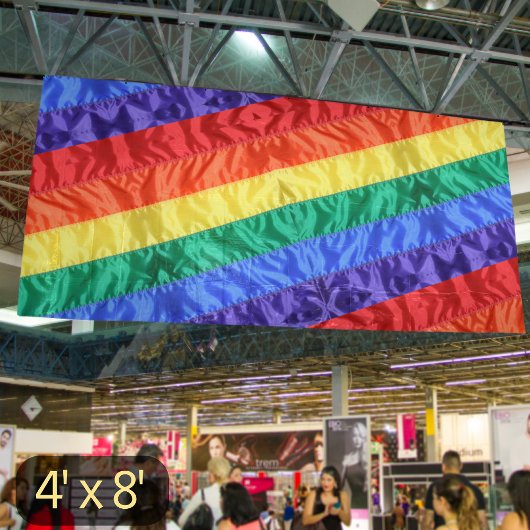 Banderoles Drapeau arc-en-ciel gay pride bandes arc-en-ciel L