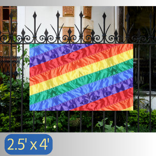 Banderoles Drapeau arc-en-ciel LGBT bandes arc-en-ciel gay pr