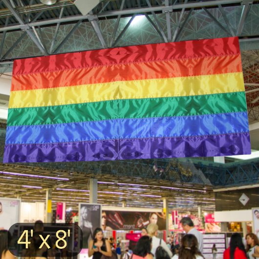 Banderoles Drapeau arc-en-ciel LGBTQ Stripes arc-en-ciel LGBT