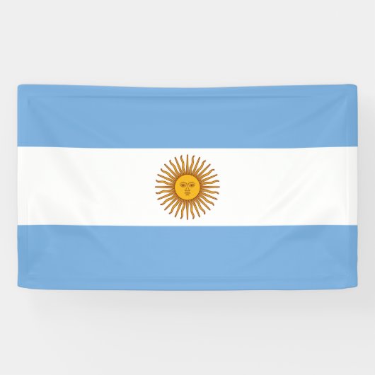 Banderoles Drapeau Argentine (Horizontal)