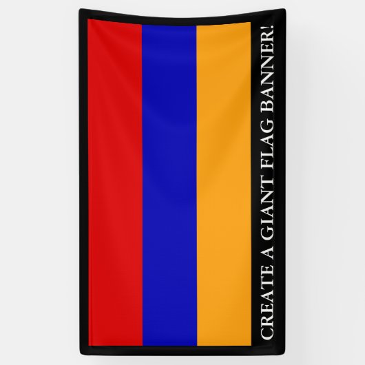 Banderoles Drapeau arménien (Vertical)