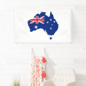 Banderoles Drapeau australien (En situation)