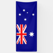 Banderoles Drapeau australien patriotique (Vertical)