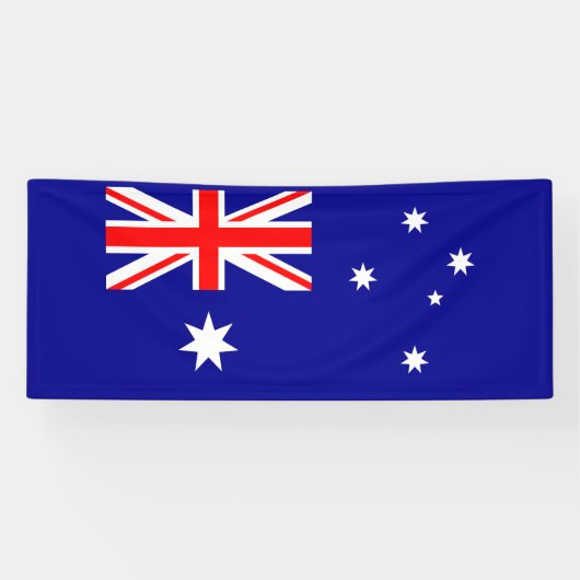 Banderoles Drapeau australien patriotique (Horizontal)