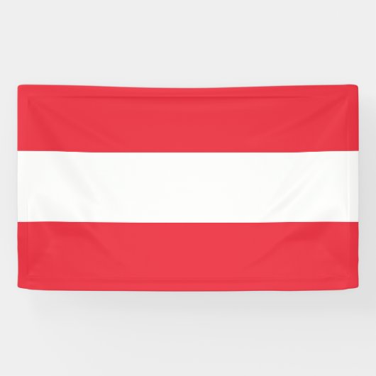 Banderoles Drapeau Autriche (Horizontal)