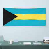 Banderoles Drapeau bahamien (Salon professionnel)
