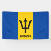 Banderoles Drapeau Barbade (Horizontal)
