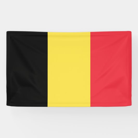 Banderoles Drapeau Belgique Tricolore (Horizontal)