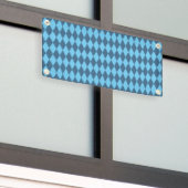 Banderoles Drapeau bleu Bavaria Rhombus Motif (Bâtiment extérieur)