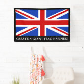 Banderoles Drapeau britannique du Royaume-Uni (En situation)