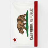 Banderoles Drapeau CALIFORNIE - (Vertical)