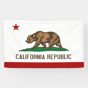 Banderoles Drapeau CALIFORNIEN -