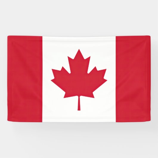 Banderoles Drapeau Canada (Horizontal)