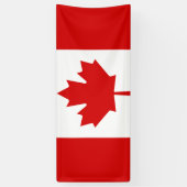 Banderoles Drapeau canadien (Vertical)