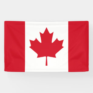 Banderoles Drapeau canadien