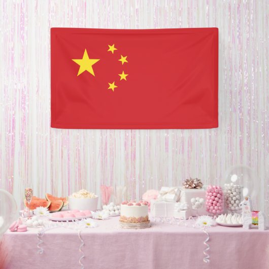 Banderoles Drapeau chinois (Fête)