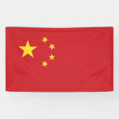 Banderoles Drapeau chinois (Horizontal)