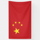 Banderoles Drapeau chinois (Vertical)