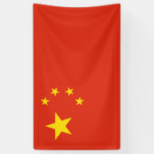 Banderoles Drapeau chinois (Chine) (Vertical)