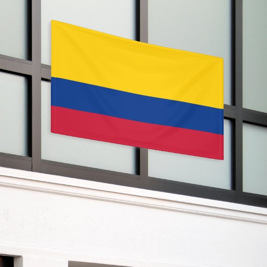 Banderoles Drapeau Colombie (Bâtiment extérieur)