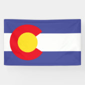 Banderoles Drapeau COLORADO - (Horizontal)